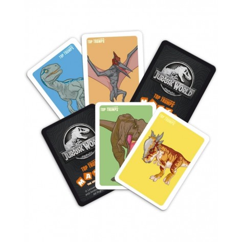  Игра с карти и кубчета Top Trumps Match - Jurassic World