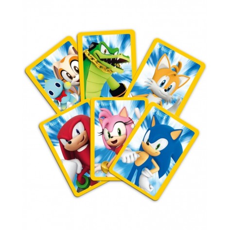 Игра с карти и кубчета Top Trumps Match - Sonic