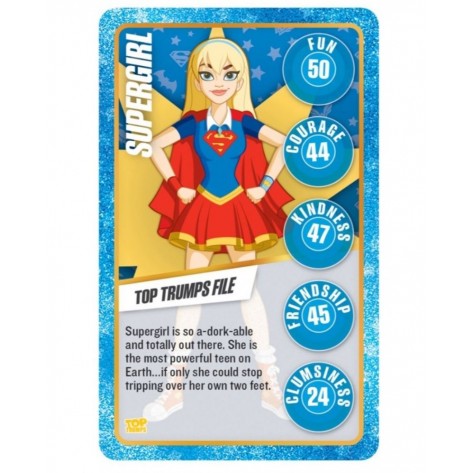 Игра с карти Top Trumps - DC Superhero Girls