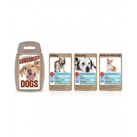 Игра с карти Top Trumps: Dogs - Детска
