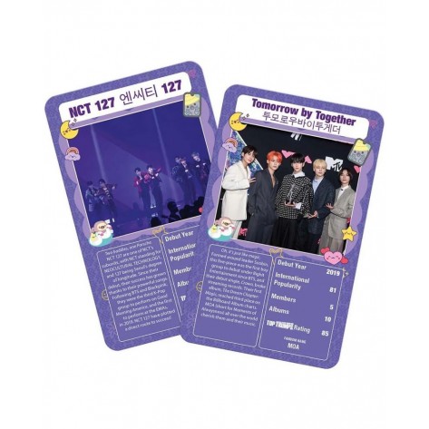 Игра с карти Top Trumps: K-Pop - Детска