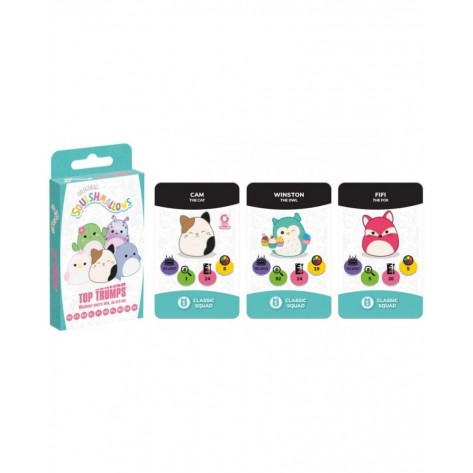 Игра с карти Top Trumps: Squishmallows - Детска