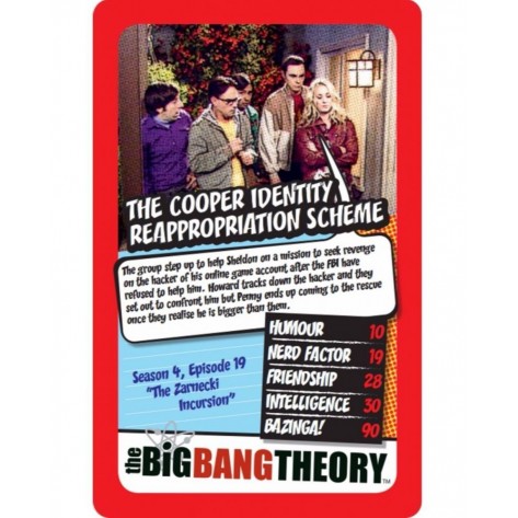 Игра с карти Top Trumps - The Big Bang Theory