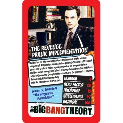 Игра с карти Top Trumps - The Big Bang Theory