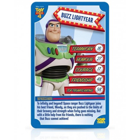 Игра с карти Top Trumps - Toy Story 4
