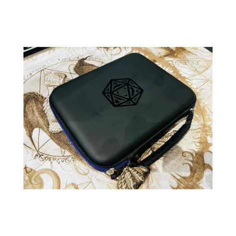 Калъф за зарове GlassStaff - Arcanum Luxury Dice Case, черен