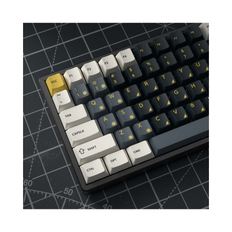 Капачки за механична клавиатура Keychron - PBT-113 Retro Garage, PBT, Cherry Profile
