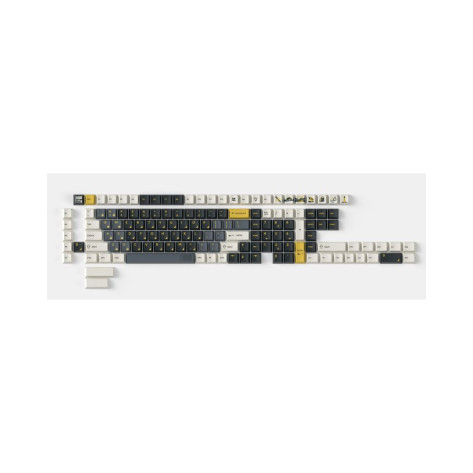 Капачки за механична клавиатура Keychron - PBT-113 Retro Garage, PBT, Cherry Profile