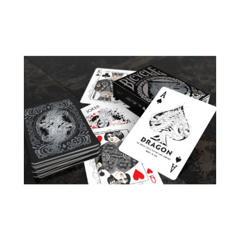 Карти за игра Bicycle -  Black Dragon