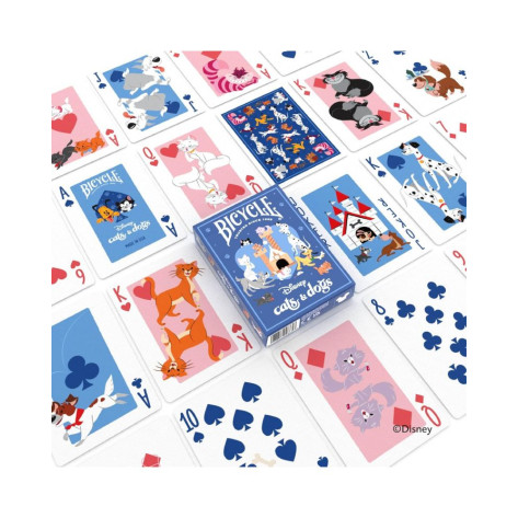 Карти за игра Bicycle - Disney Cats and Dogs