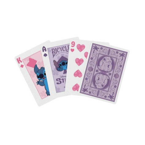 Карти за игра Bicycle - Disney Stitch Purple