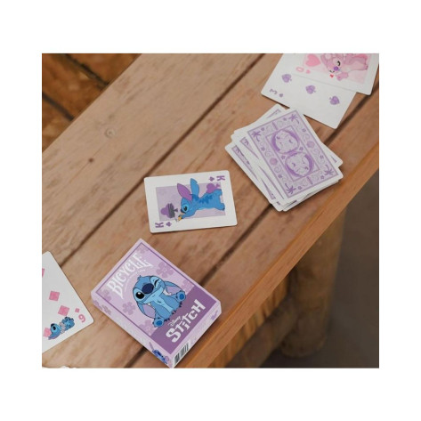 Карти за игра Bicycle - Disney Stitch Purple