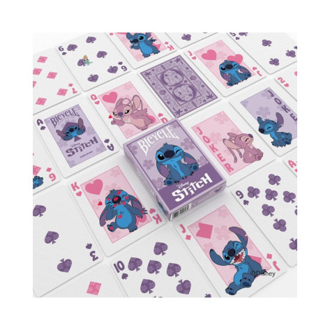 Карти за игра Bicycle - Disney Stitch Purple