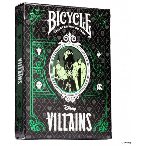 Карти за игра Bicycle - Green & Purple Villains (асортимент)