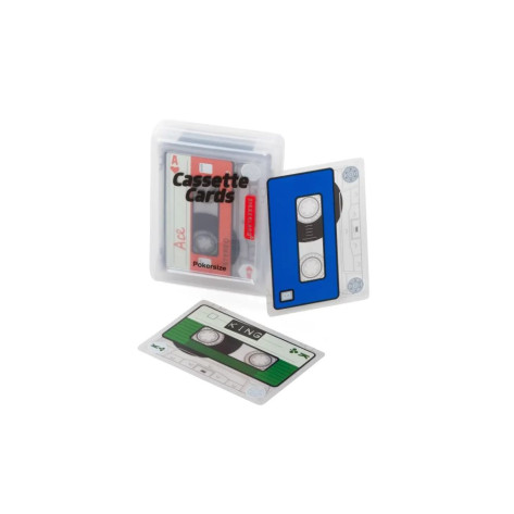 Карти за игра Kikkerland - Cassette Cards