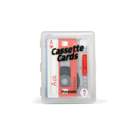 Карти за игра Kikkerland - Cassette Cards