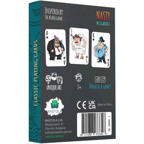 Карти за игра Nasty Playing Cards