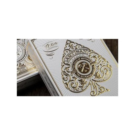 Карти за игра Theory 11 - Artisan White Edition