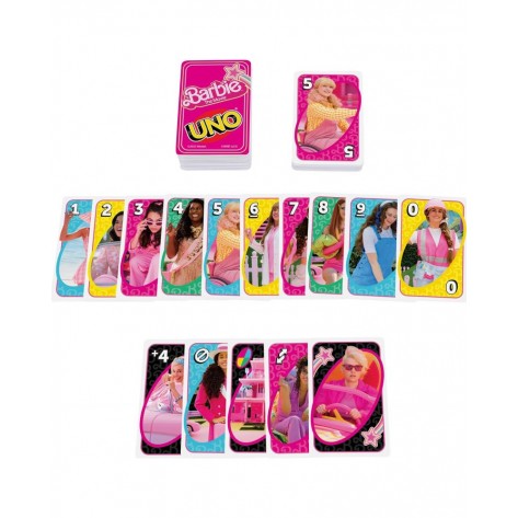 Карти за игра UNO - Barbie Movie
