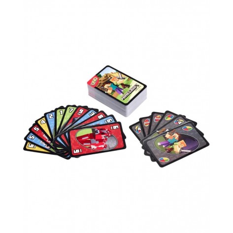 Карти за игра UNO - Minecraft
