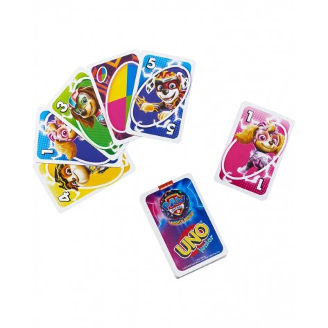 Карти за игра UNO - PAW Patrol: The Mighty Movie