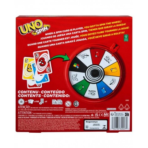 Карти за игра UNO Spin