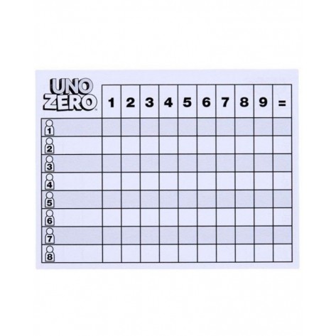 Карти за игра UNO Zero