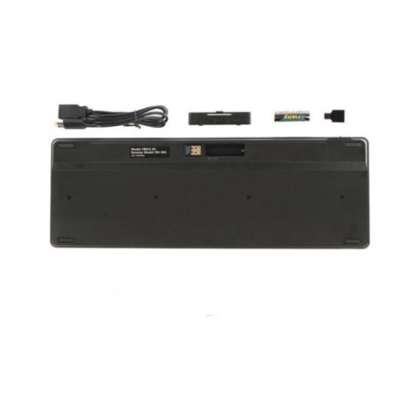 Клавиатура A4Tech - Fstyler FBK23 AS, безжична, черна