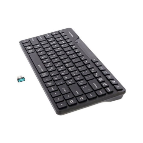 Клавиатура A4Tech - Fstyler FBK26C AS, безжична, черна