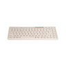 Клавиатура A4Tech - Fstyler FBK26C AS, безжична, QuietKey, Cafe Latte