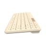 Клавиатура A4Tech - Fstyler FBK26C AS, безжична, QuietKey, Cafe Latte