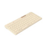Клавиатура A4Tech - Fstyler FBK26C AS, безжична, QuietKey, Cafe Latte