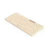 Клавиатура A4Tech - Fstyler FBK26C AS, безжична, QuietKey, Cafe Latte