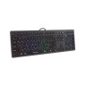 Клавиатура A4Tech - Fstyler FX60H, RGB, черна