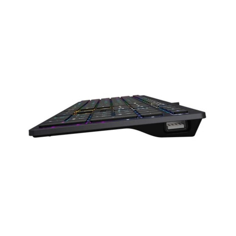 Клавиатура A4Tech - Fstyler FX60H, RGB, черна