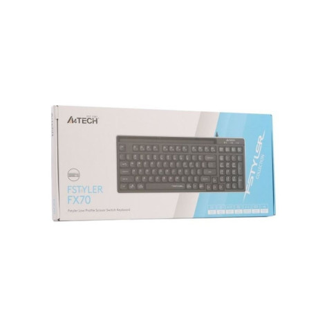 Клавиатура A4Tech - Fstyler FX70, черна
