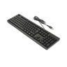 Клавиатура A4Tech - KRS-3, мембранна, USB, черна
