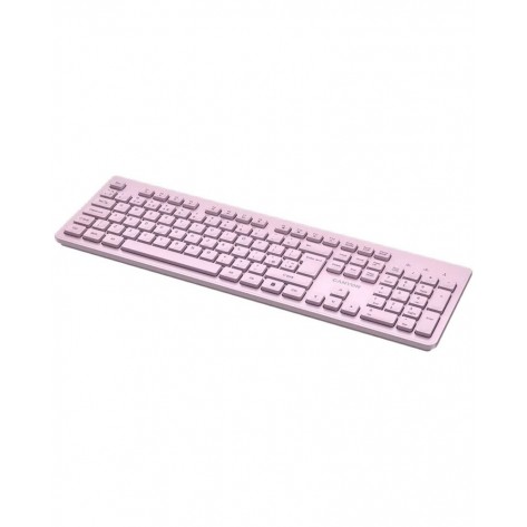 Клавиатура Canyon - HKB-W01, безжична, розова