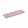 Клавиатура Canyon - HKB-W01, безжична, розова