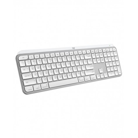  Клавиатура Logitech - MX Keys S for Mac USINTL, безжична, Pale Grey