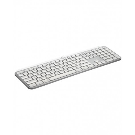  Клавиатура Logitech - MX Keys S for Mac USINTL, безжична, Pale Grey