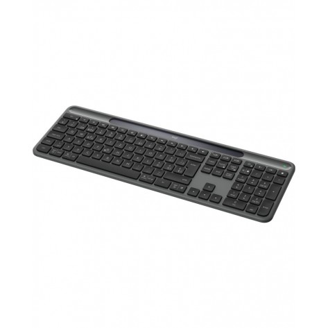 Клавиатура Logitech - Slim Solar+, безжична, Graphite