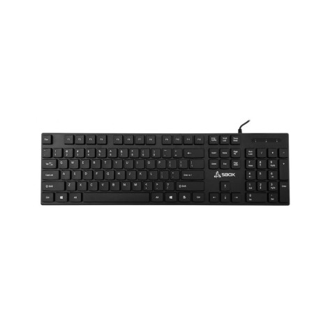 Клавиатура SBOX - K-123 US, черна