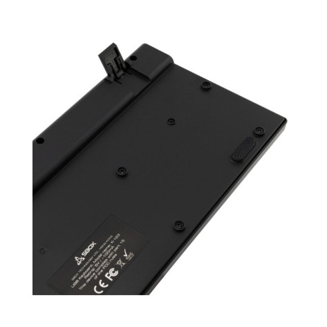 Клавиатура SBOX - K-123 US, черна