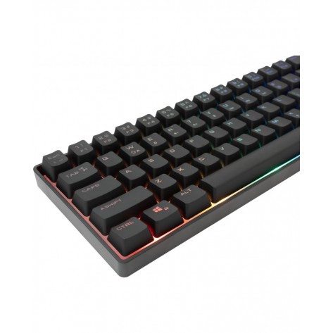 Клавиатура White Shark - GLADIUS, US, черна