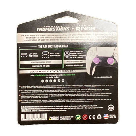 Комплект аксесоари KontrolFreek – Galaxy Edition, за PS5/PS4