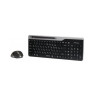 Комплект клавиатура и мишка A4Tech - Fstyler FB2535CS, безжичен, сив