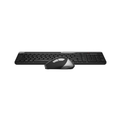 Комплект клавиатура и мишка A4Tech - Fstyler FB2535CS, безжичен, сив