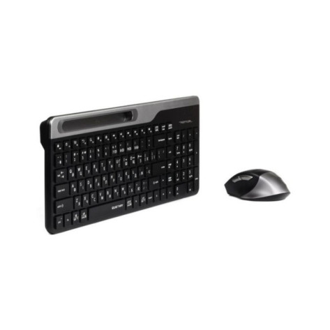 Комплект клавиатура и мишка A4Tech - Fstyler FB2535CS, безжичен, сив