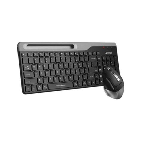 Комплект клавиатура и мишка A4Tech - Fstyler FB2535CS, безжичен, сив